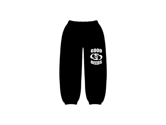 G*D iconic sweats black